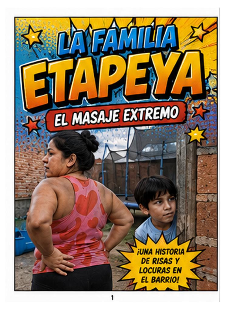 Portada del cómic El Masaje Extremo