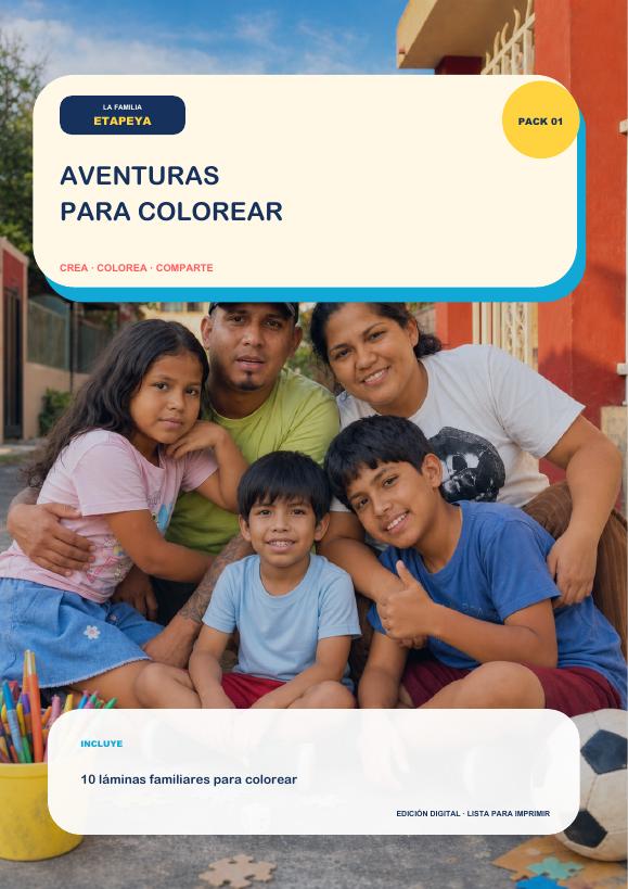 Portada de Aventuras para colorear