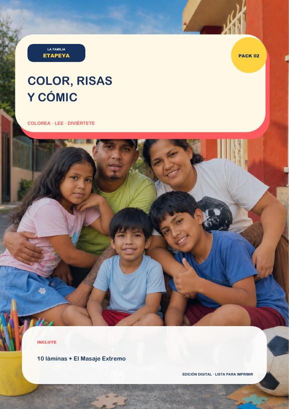 Portada de Color, risas y cómic